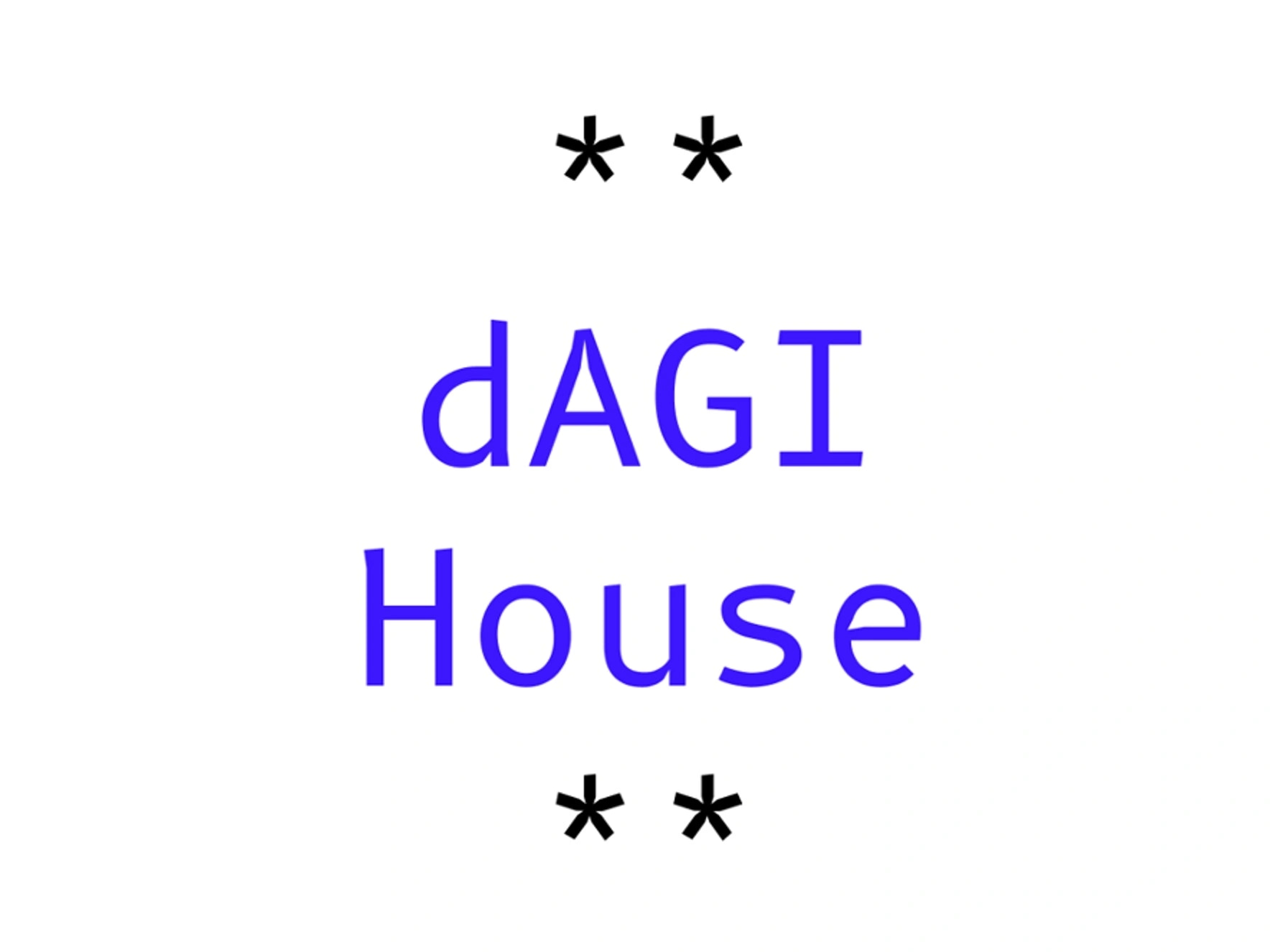 Featured image for dAGI House